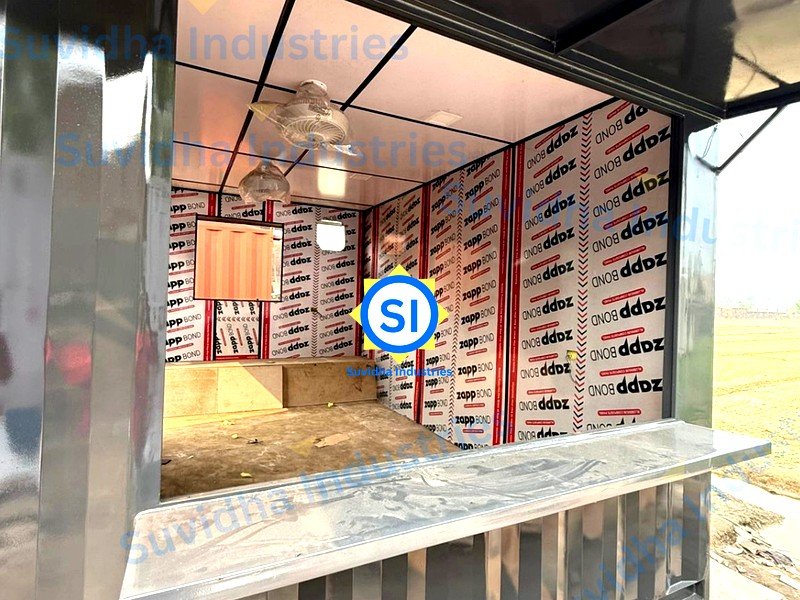 Container Kiosk Interior
